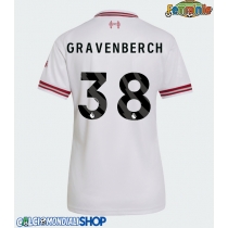Maglie da calcio Liverpool Ryan Gravenberch #38 Seconda Maglia Femminile 2026-27 Manica Corta